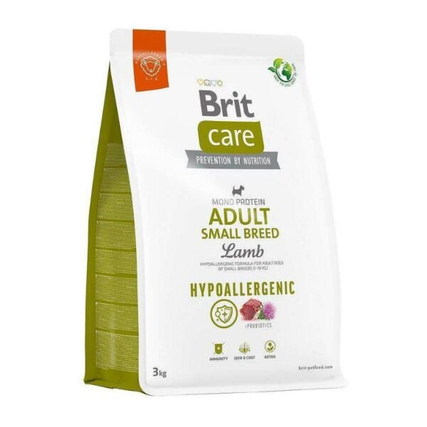 Karma dla psa BRIT Care Hypoallergenic Adult Small Breed Jagnięcina 3 kg