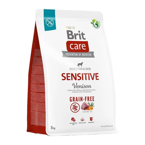 Karma dla psa BRIT Care Grain-free Sensitive Vension Dziczyzna 3 kg