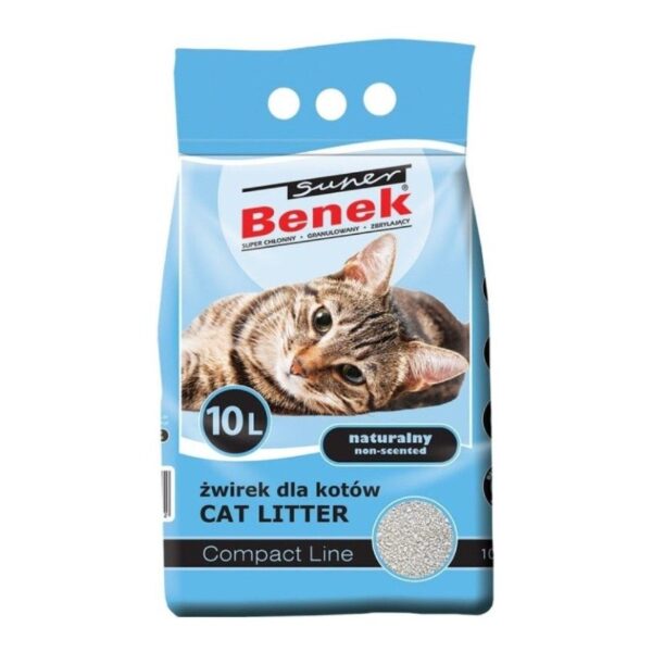 Żwirek dla kota SUPER BENEK COMPACT 10L