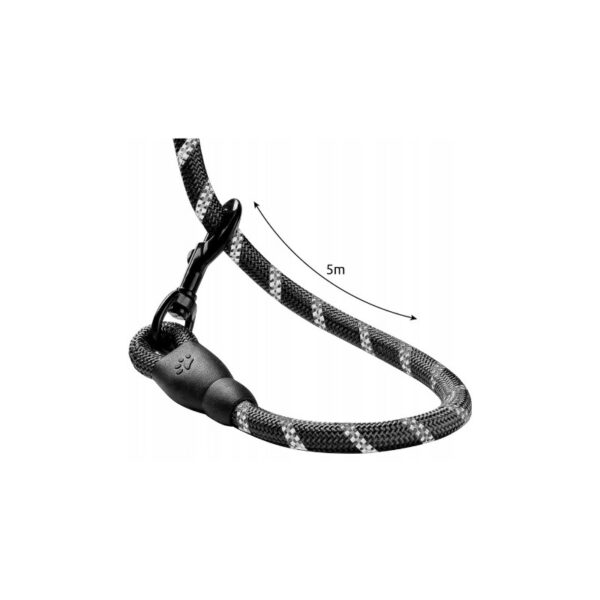 Smycz Treningowa Purlov dla Psa 5m odblaskowa - obrazek 4